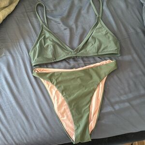 High waisted j crew bikini